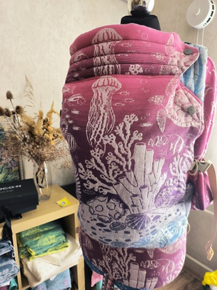 Mokosh wrap Атолл Коралловый риф. Эрго-рюкзак