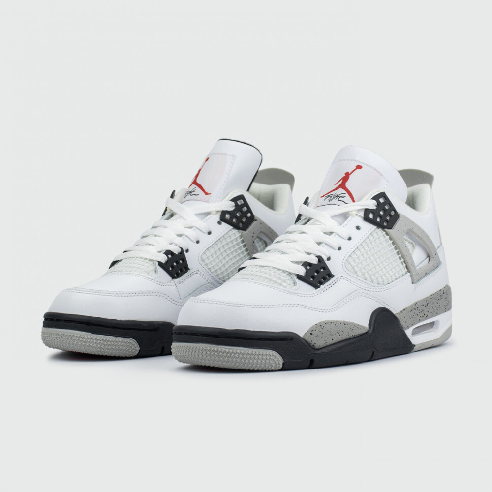 кроссовки Air Jordan 4 Retro White Cement