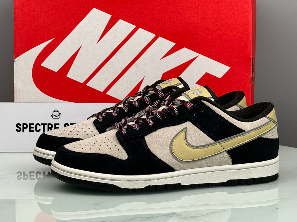 Nike Dunk Low Black Suede