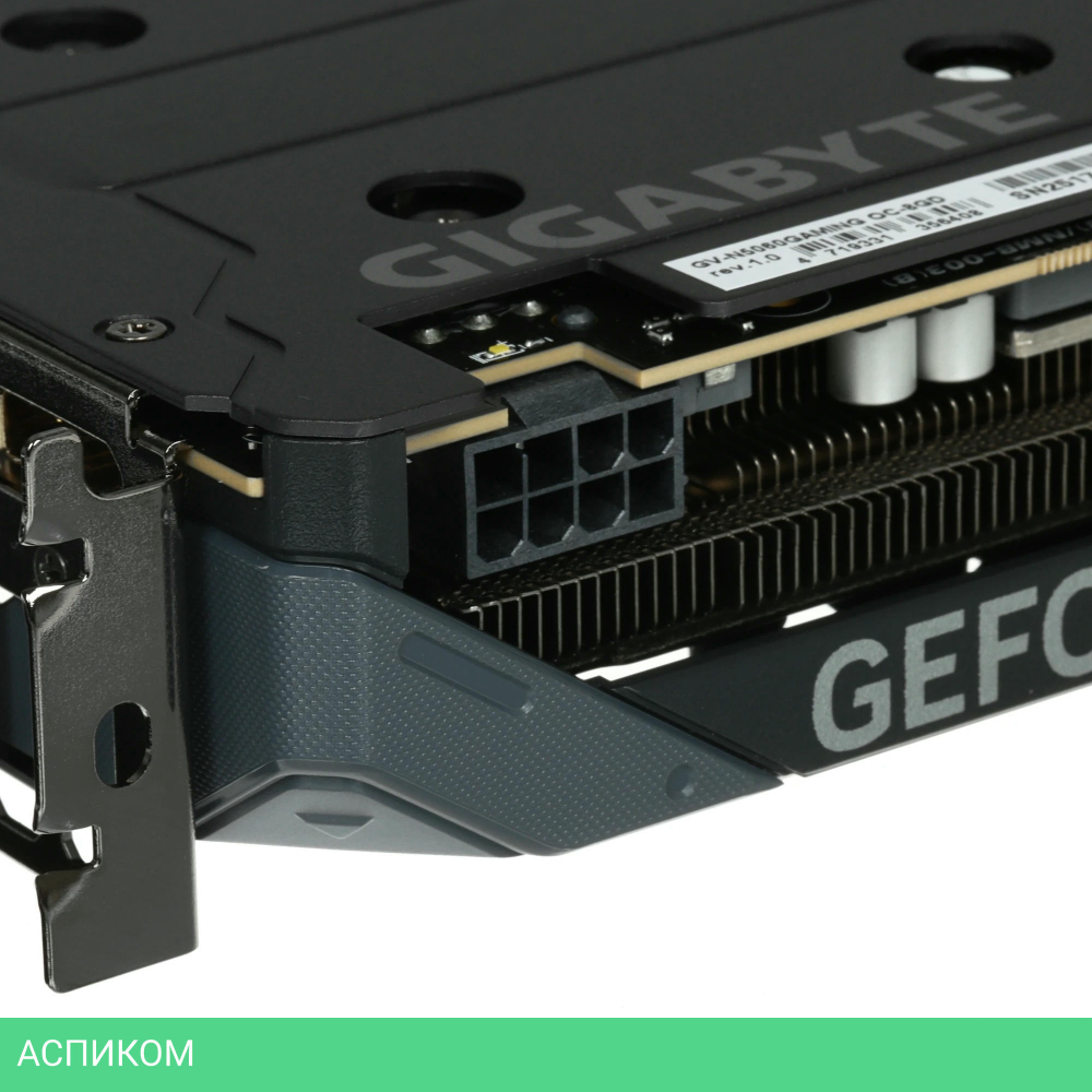 Видеокарта GigaByte GeForce RTX 5060 Gaming OC 8G GDDR7 (GV-N5060GAMING OC-8GD)