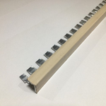 АПLг 10мм "DO-4" 2,7м Дуб беленый (32) L-об. гибкий ламинир. алюм.