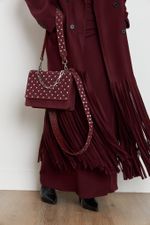 BAD GIRL LARGE BAG BORDO