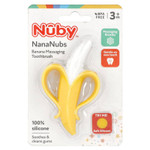 Nuby, Nananubs Banana Massaging Toothbrush, 3+M, 1 Brush