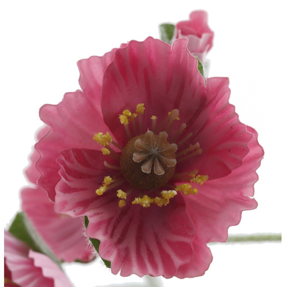 GAEM Цветок искусственный "Мак" (Real Touch), L15 W13 H70 см