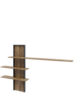 Дакота ПМ-370.20 Комплект полок навесных (Матера/Дуб Флагстафф)