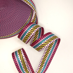 Стропа  Цветная геометрия 4см