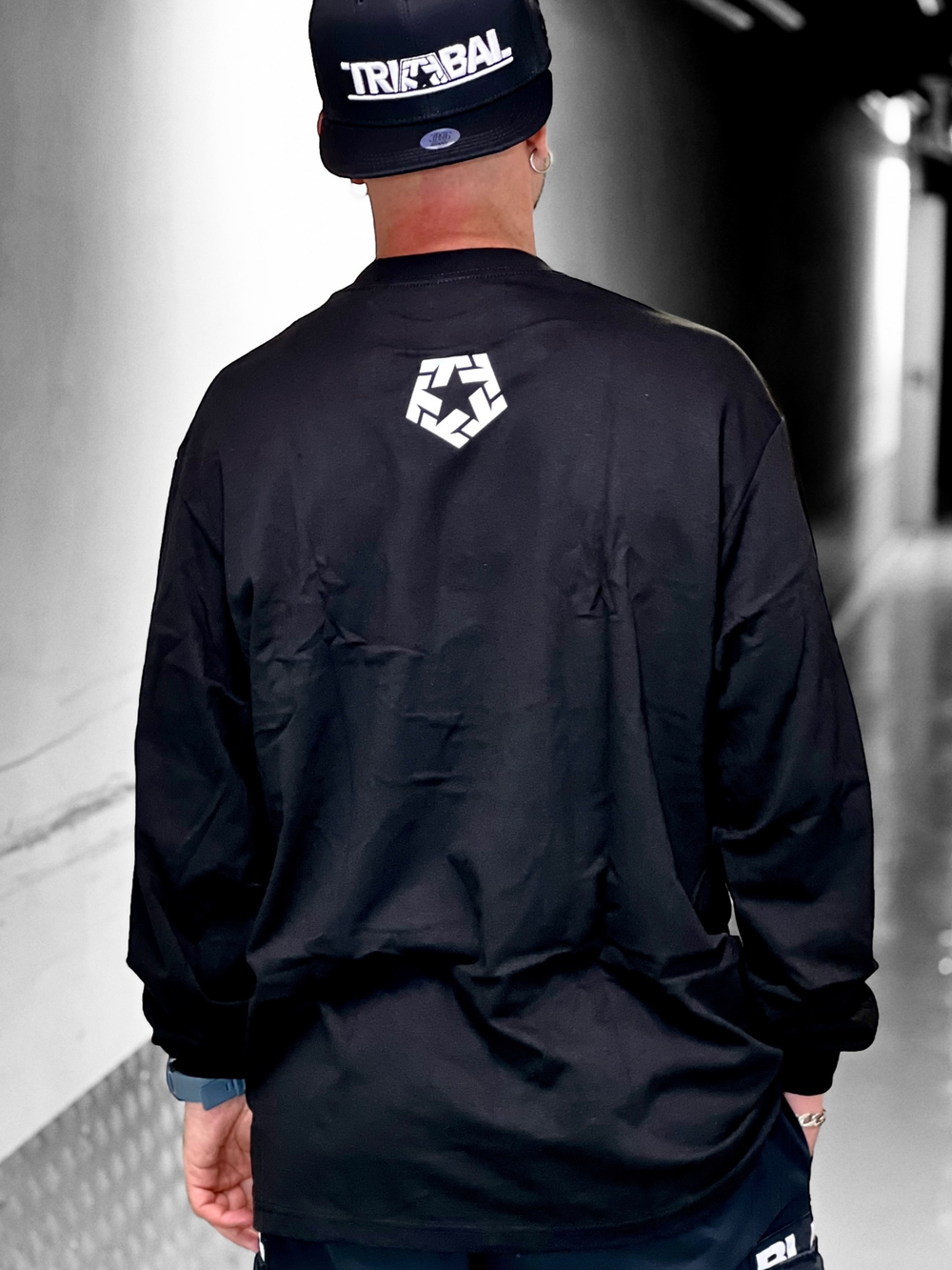 Лонгслив Tribal-Skull in Smoke