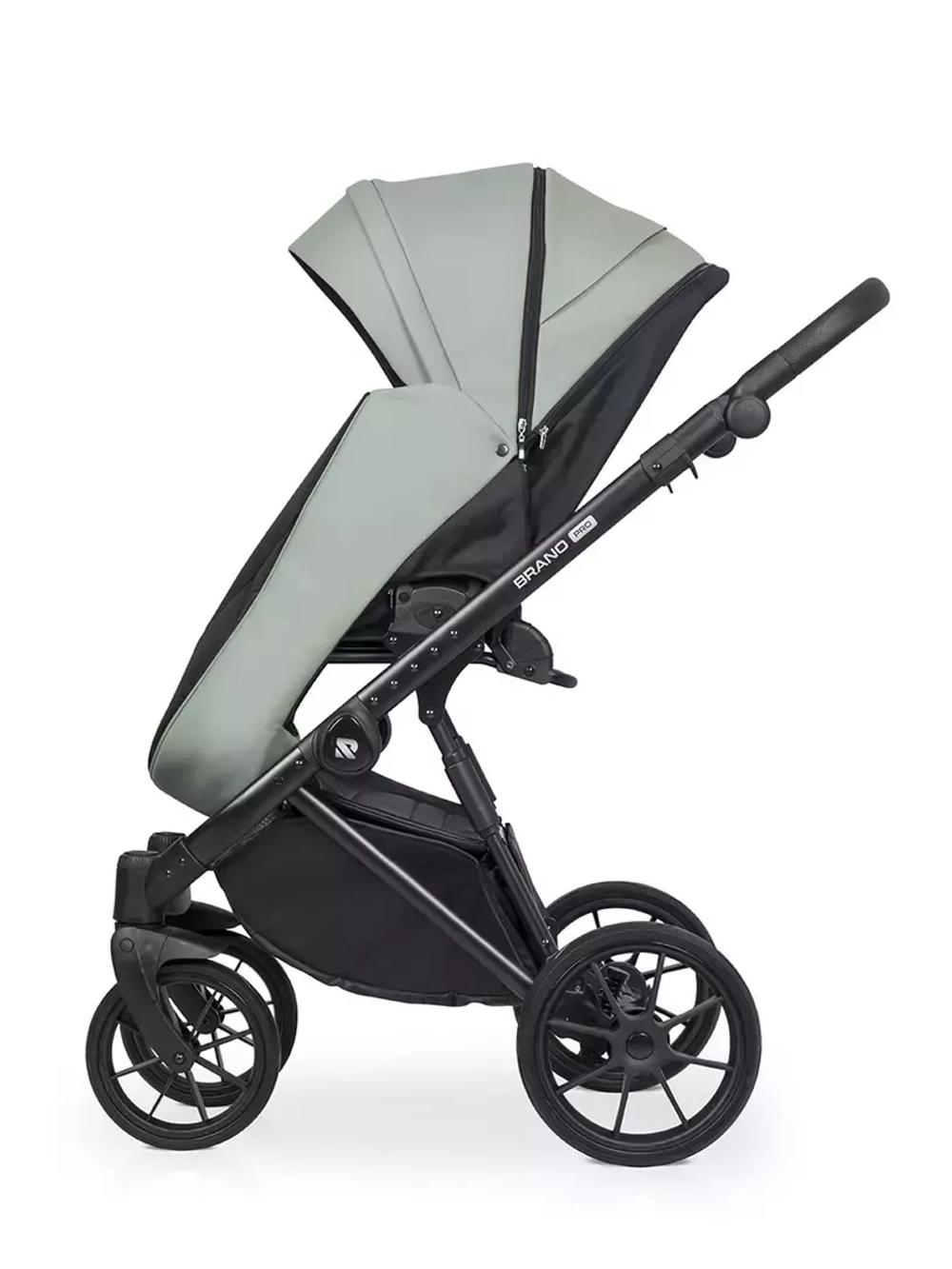 Коляска BRANO PRO (3 в 1) (Riko) 04 Lagoon (зеленый)