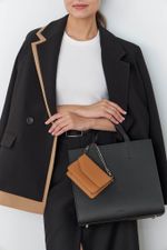 ШОППЕР КВАДРАТНЫЙ ЧЕРНЫЙ