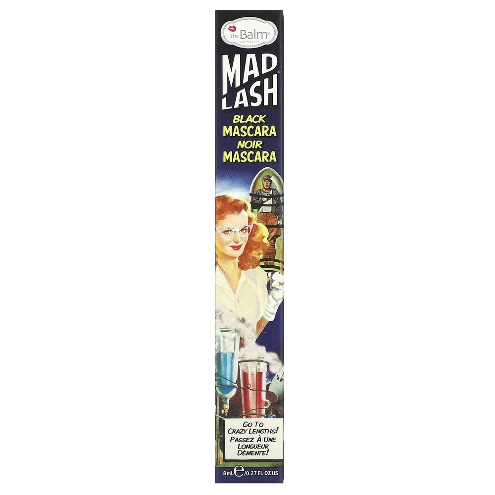 theBalm Cosmetics, Mad Lash Mascara, черная, 8 мл (0,27 жидк. унц.)