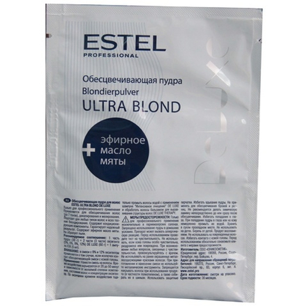 Обесцвечивающая пудра Estel Ultra Blond De Luxe 30 г.