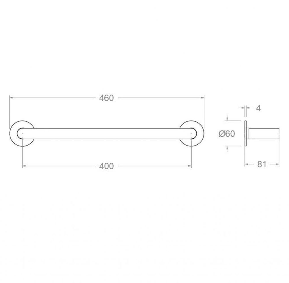 Вешало для полотенец 400мм RAMON SOLER TOAL04