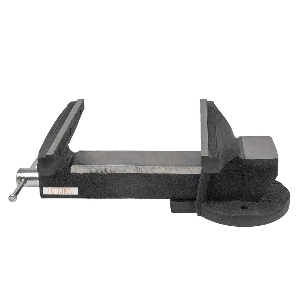 Тиски стальные с наковальней 8''(200мм) FORSTIME FT-6540208