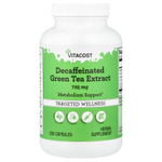 Vitacost, Decaffeinated Green Tea Extract, 725 mg, 200 Capsules