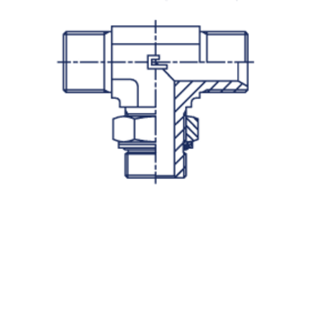 Штуцер FRGT BSP 1" BSP 3/4"