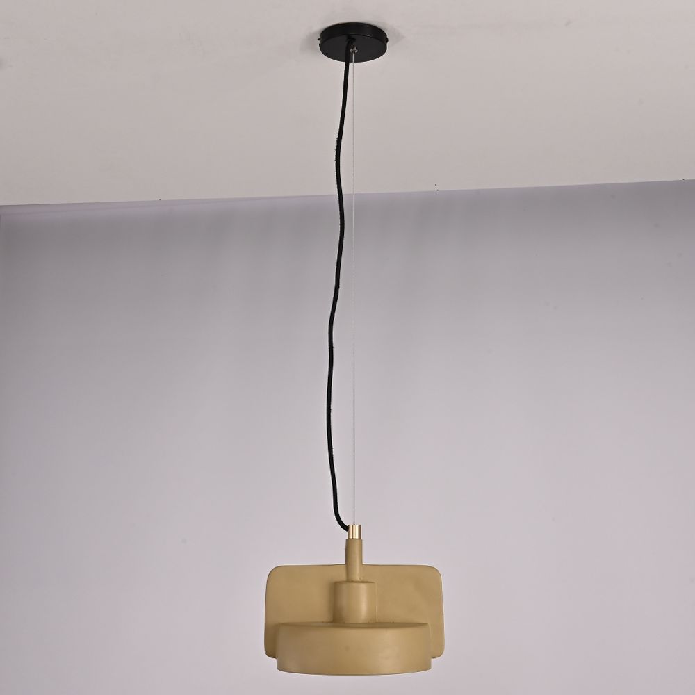 Подвесной бетонный светильник SKOVL A Песочный