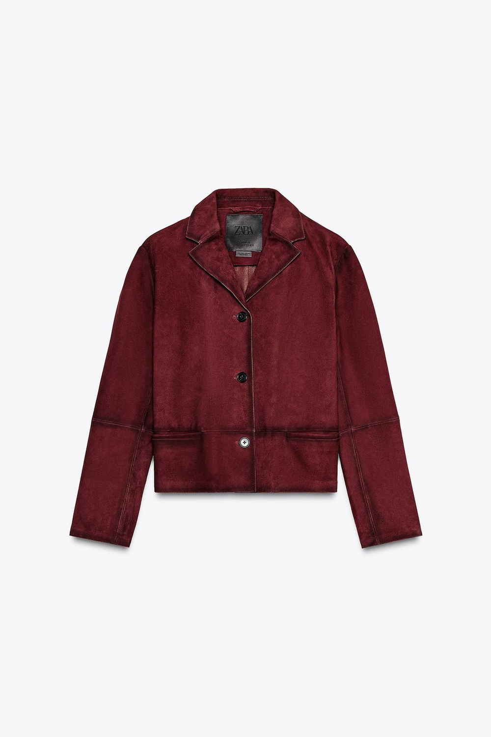 Блейзер из 100% замши — limited edition, zw collection