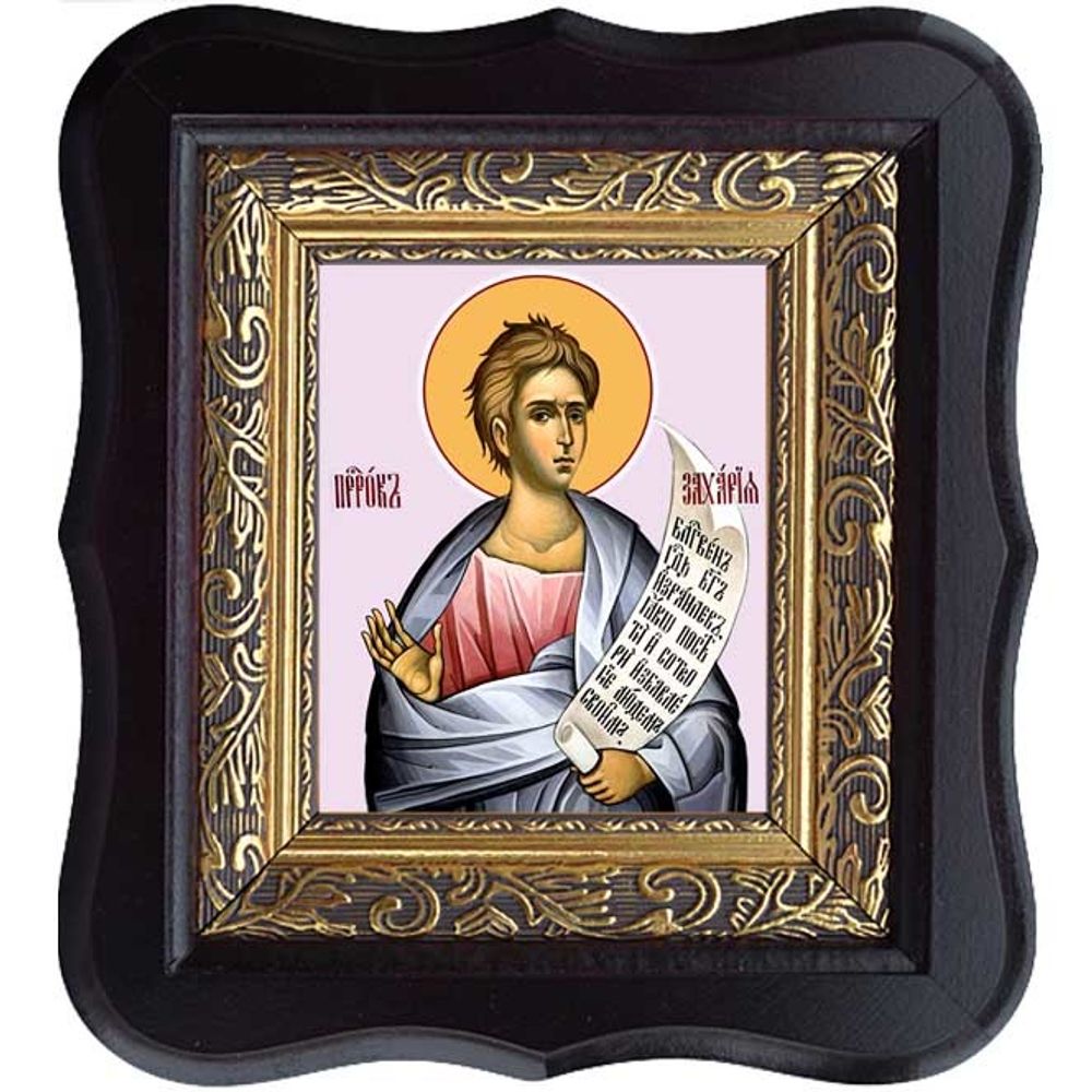 Захария Серповидец пророк. Икона на холсте.