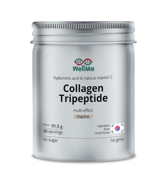 WellMe Collagen Tripeptide Multi-Effect Marine Комплексная пищевая добавка Коллаген Трипептид Мульти-Эффект (30 порций, 91,5 г.)