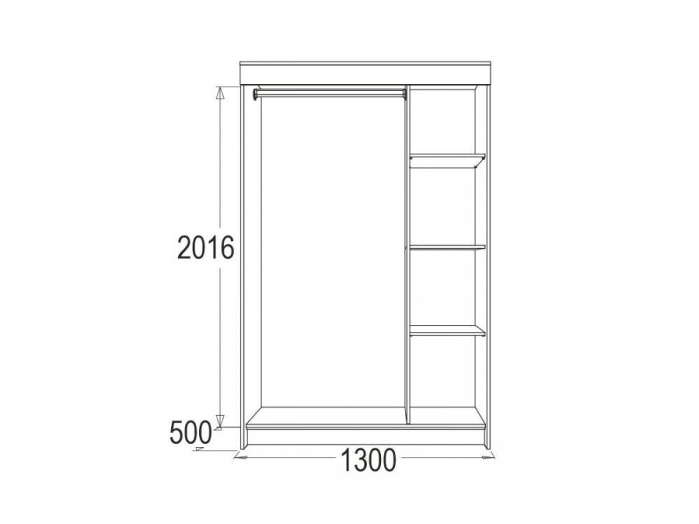 Шкаф купе Мираж 11