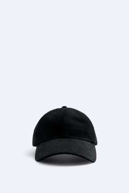 ZARA КЕПКА SOFT, ЧЕРНЫЙ