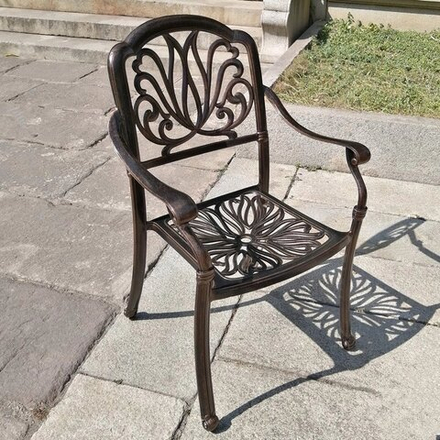 Мебель из литого алюминия Palermo 6, светло-бежевый