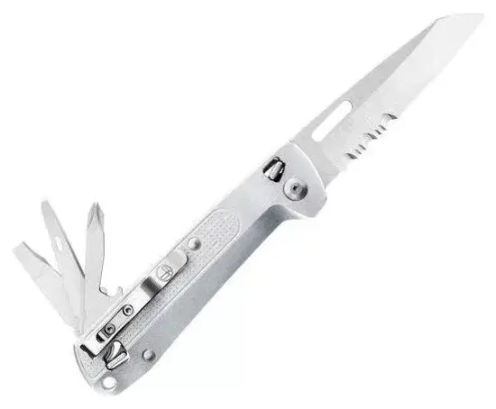 Мультитул Leatherman Free K2x, серебристый 832654