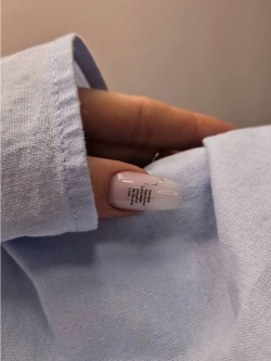 Lucky Rose Слайдеры наклейки для длинных ногтей Foil 082