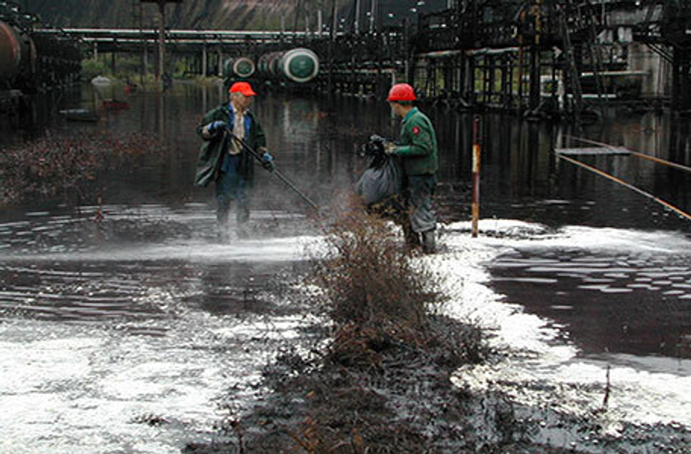 Абсорбент нефти и ГСМ OILSORB 50л.