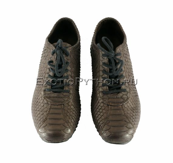 Кеды из кожи питона SH-95