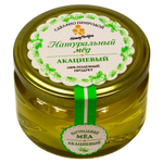 Набор (2 шт.) натурального меда HoneyForYou: липовый мед - 250г., акациевый мед - 250г.