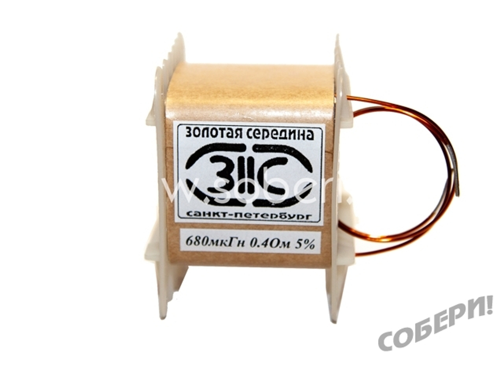 Катушка индуктивности для фильтра акустической системы