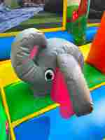 Коммерческий надувной батут «Звериная команда», 9х5х5 м