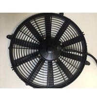 Электровентилятор 12 В, 385 мм, 120 Вт, тип В-на радиатора/нагнетание, 1050 м3/час