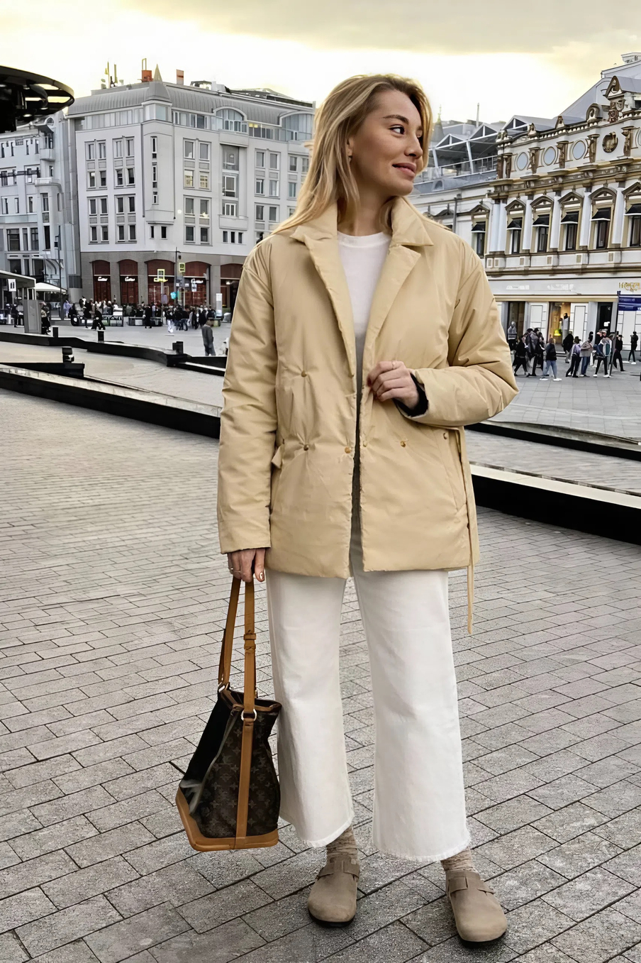 Куртка  женская демисезонная "HN-2" бежевый