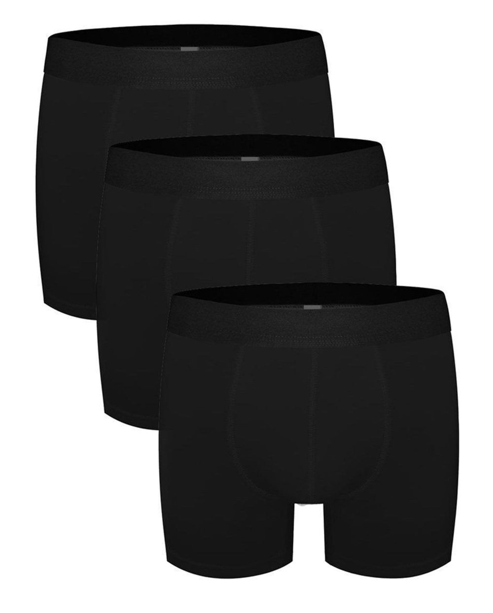 Набор из 3 черных трусов-боксеров Darkzone (Размер: XXL) (Цвет: черный)