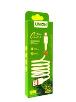 Кабель USB x Micro USB -1.0 м. Union UC64micro (3A)