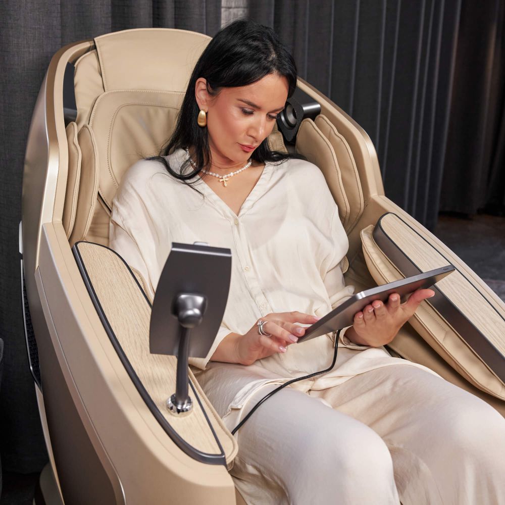 Массажное кресло UNIX Afelia Beige