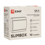 Щит распределительный ЩРН-П-10 "SlimBox" белая дверца IP41 EKF