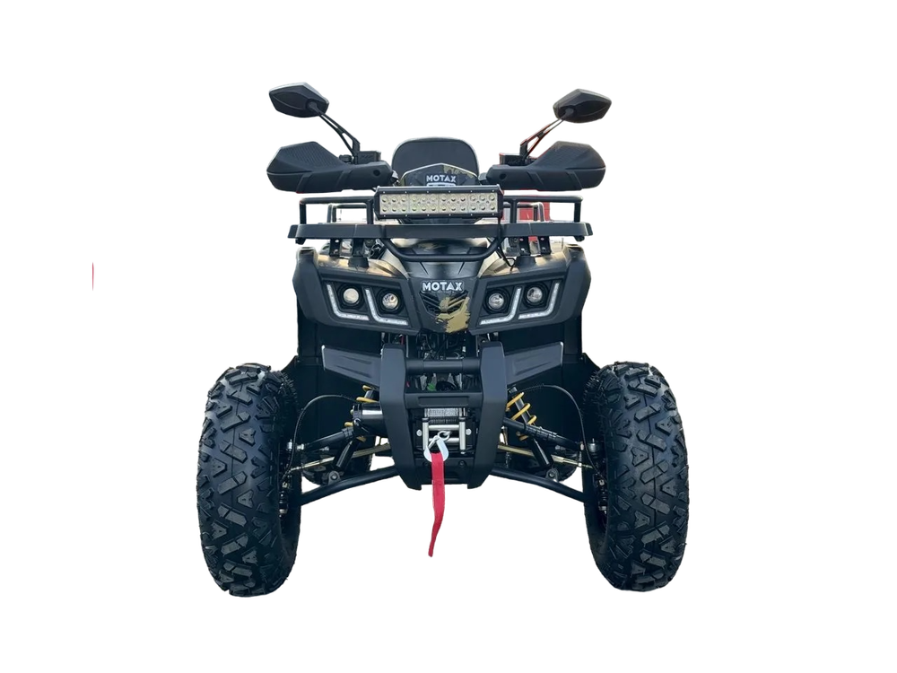 Квадроцикл Motax GRIZLIK T200 LUX черный-желтый камуфляж