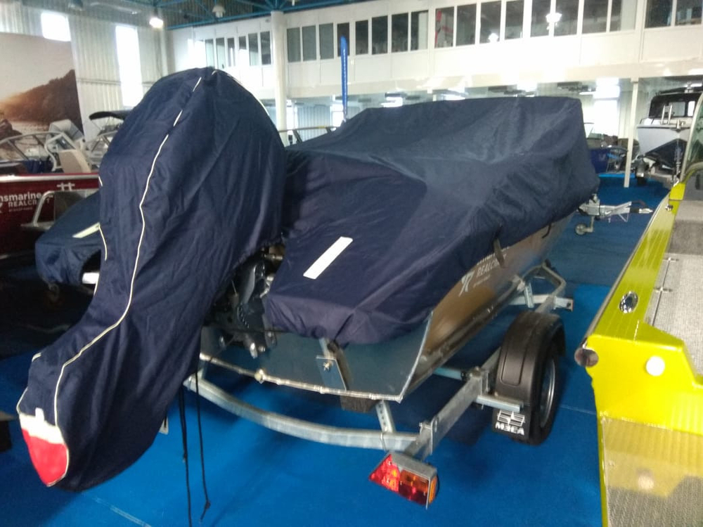 Тент транспортировочный на катер WINDBOAT 4.6DC EVO FISH