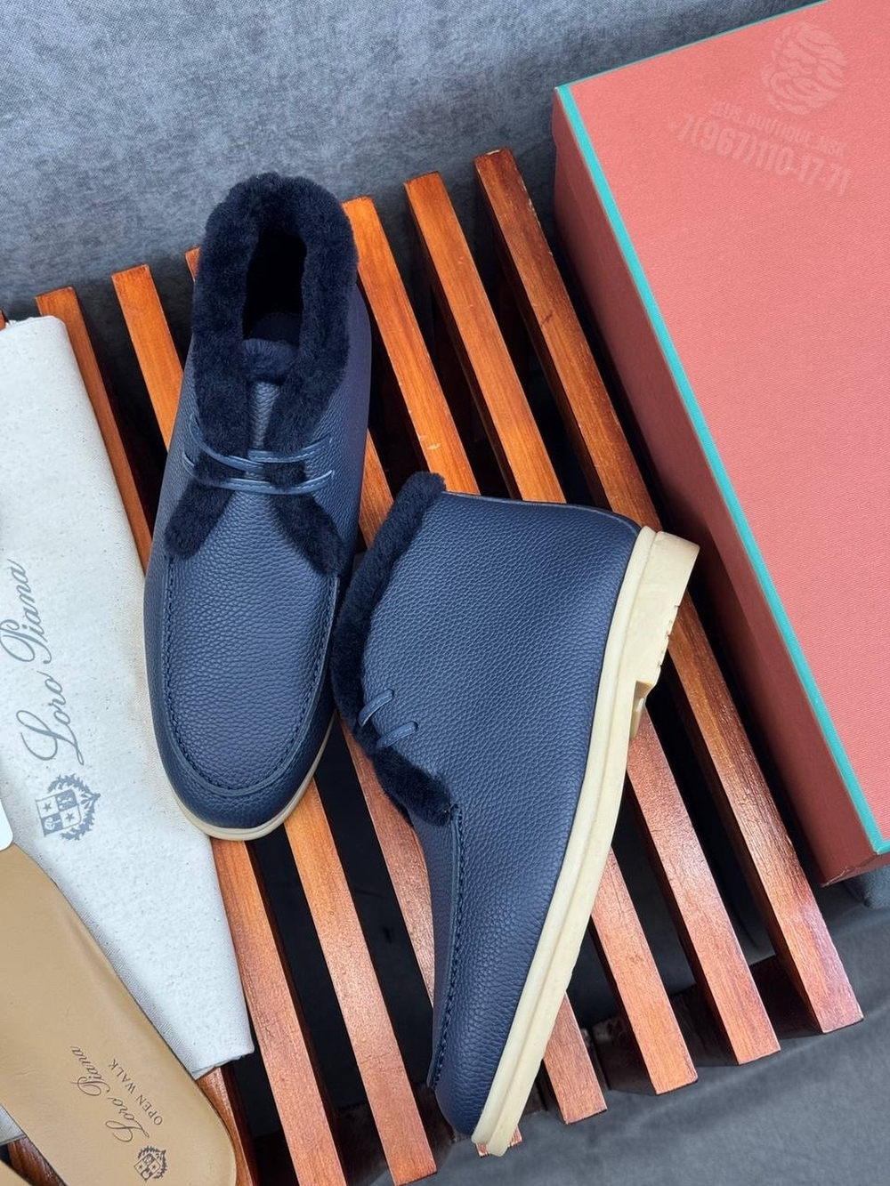 Ботинки Loro Piana Walk and Walk