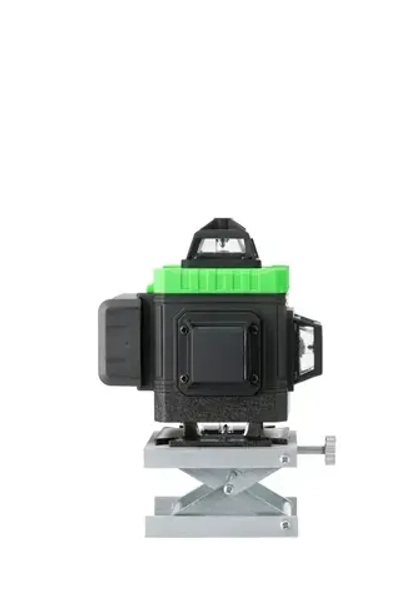 HIBIRU / Профессиональный лазерный уровень 4D со штативом зеленый луч Q-Basic дальность 30м/ 16 лучей 360 градусов, самовыравнивание, 2 АКБ кейс, пульт, магнитное крепление, откалиброван, гарантия