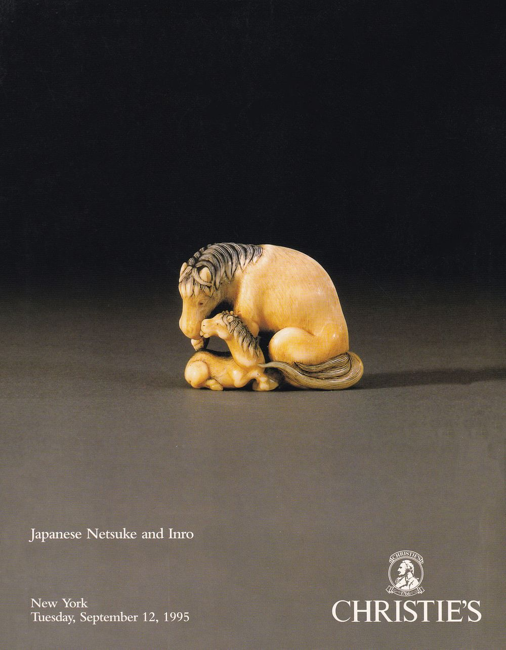 Каталог аукциона Christie's, Нью-Йорк, Японские нэцкэ и инро от 12 сентября 1995 года