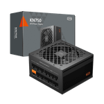Блок питания PCCooler  750W, KN750, Full Modular, 80+ GOLD, ≥90%, Fan 120mm, Черный, P3-KN750-G1F