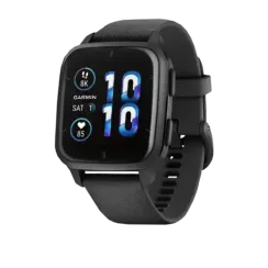 Venu Sq 2 Music Edition черный с серым алюминиевым безелем