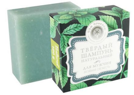 Твердый шампунь "Активная свежесть"