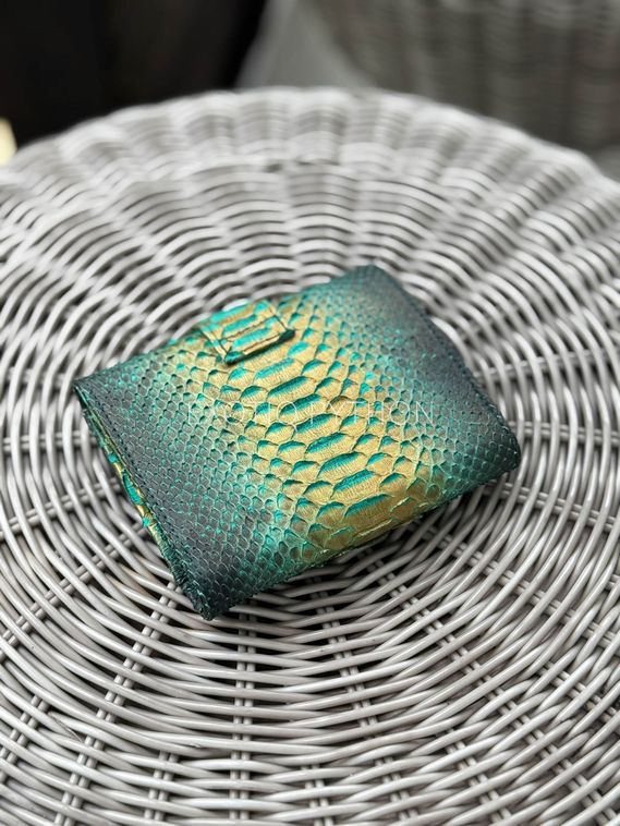 Кошелёк из натуральной кожи питона WA-258