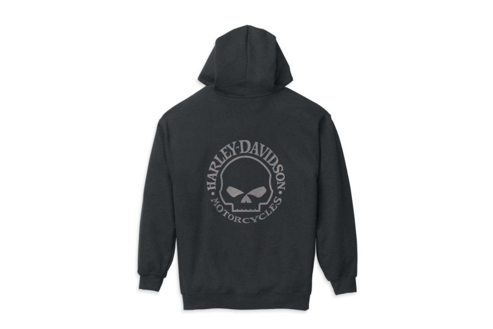 Толстовка Skull Graphic Zip Front Harley-Davidson