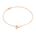 Браслет «Буква З» из красного золота